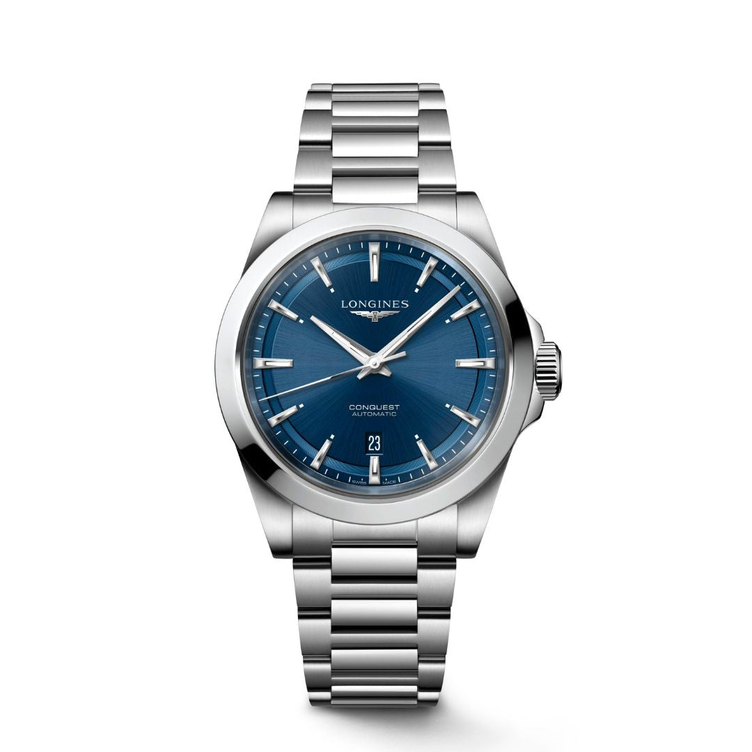 Longines Conquest Automatico Quadrante Blu 41 mm