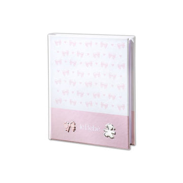 Le Bebe Album Fotografico 20x25 Cm Con Sagoma Bimba E Fiocco