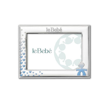 Le Bebe Cornice Per Foto 15x10 Cm Sagoma Bimbo E Cuori