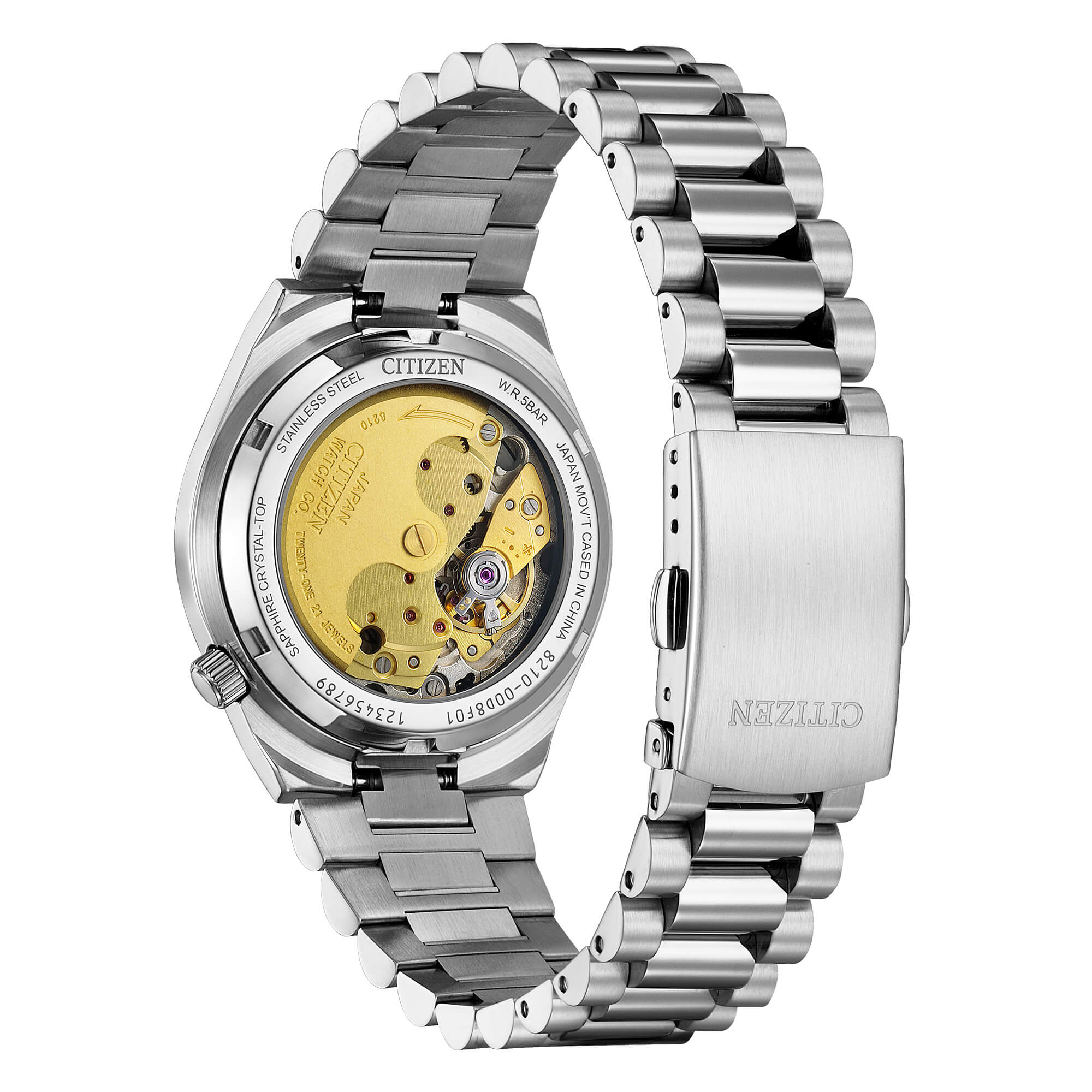 Citizen Uomo Automatico Quadrante Viola Tsuyosa 37mm