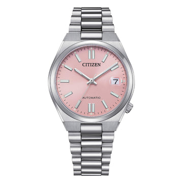 Citizen Tsuyosa Uomo Automatico Quadrante Rosa 37 mm