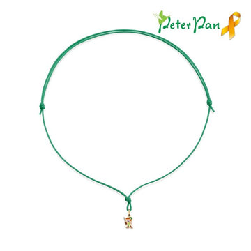 Le Bebe Ciondolo Fiabe Ispirato A Peter Pan In Oro Giallo