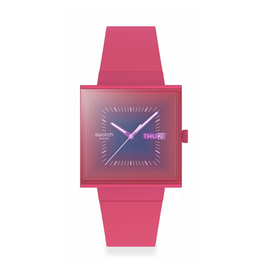 Swatch Squarely Berry