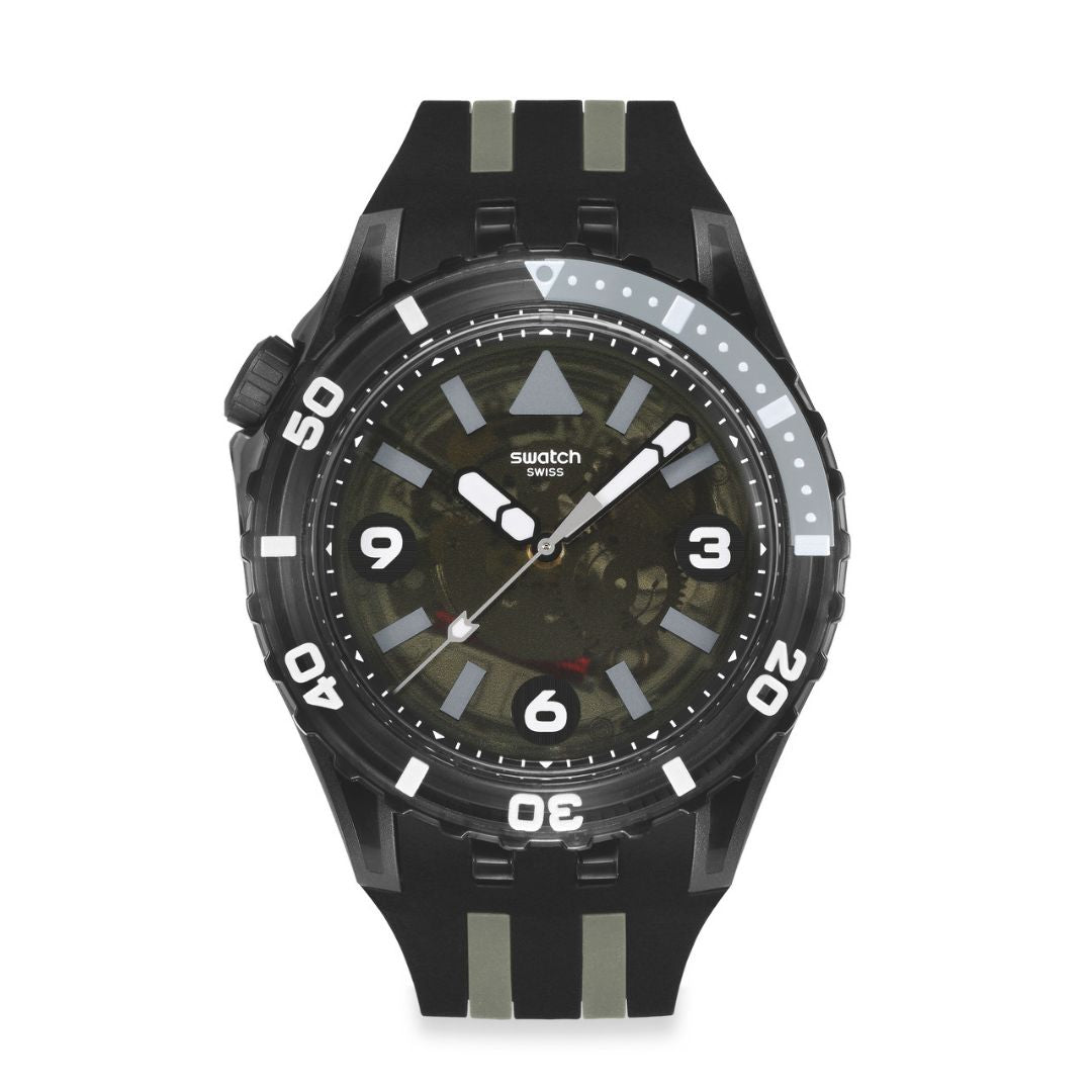 Swatch Black Sea Nettle Scuba