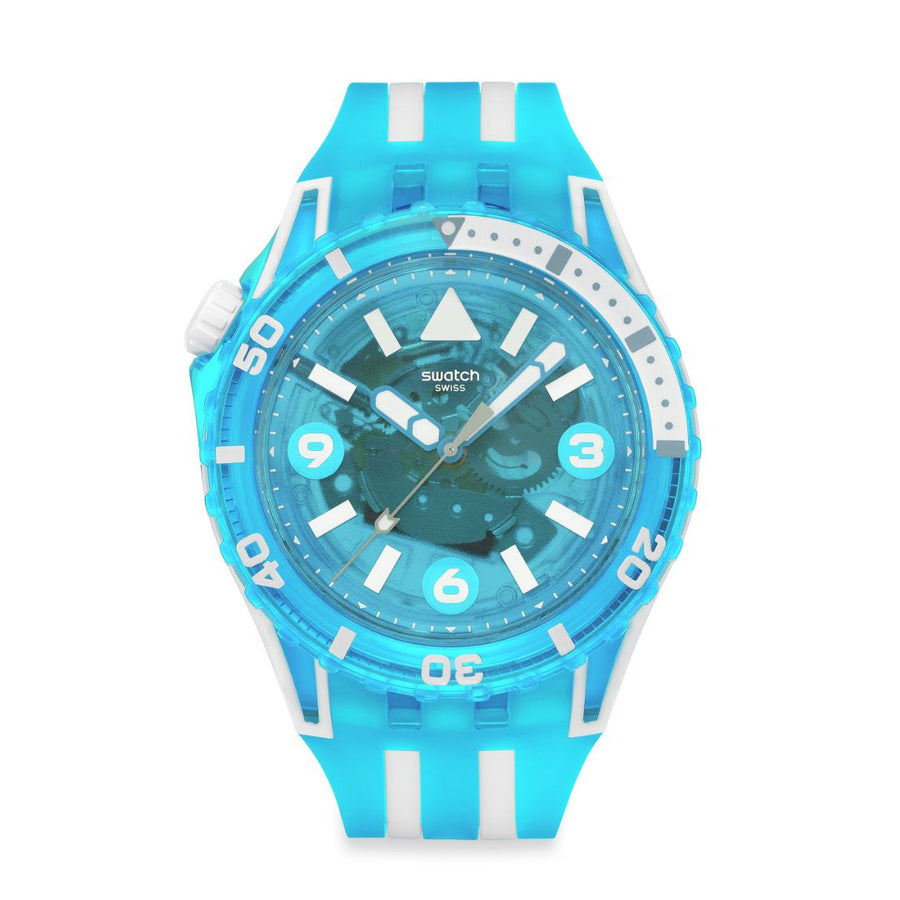 Swatch Blue Fire Scuba
