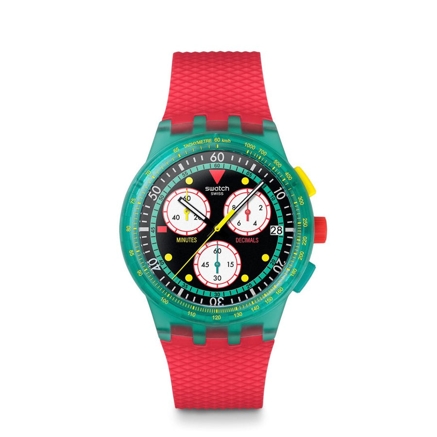 Swatch Neon Emerald Chrono