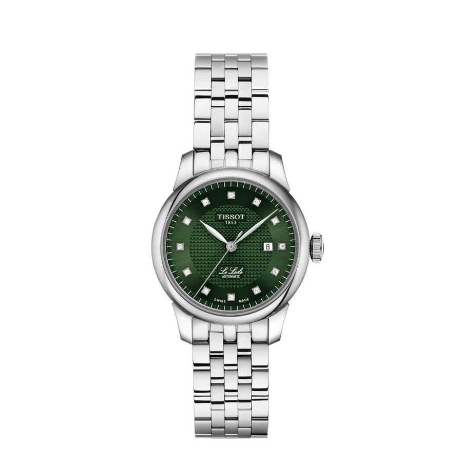 Tissot Le Locle Automatic Lady Quadrante Verde con Diamanti