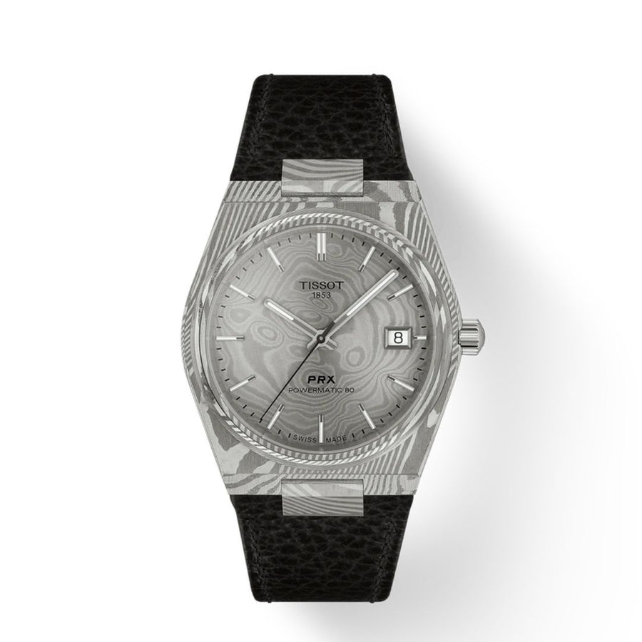 Tissot PRX 38 Mm Acciaio Damascato