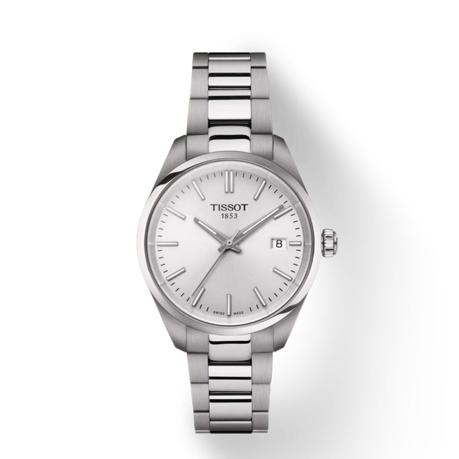 Tissot PR 100 In Acciaio Quadrante Silver e Cassa Da 34 mm
