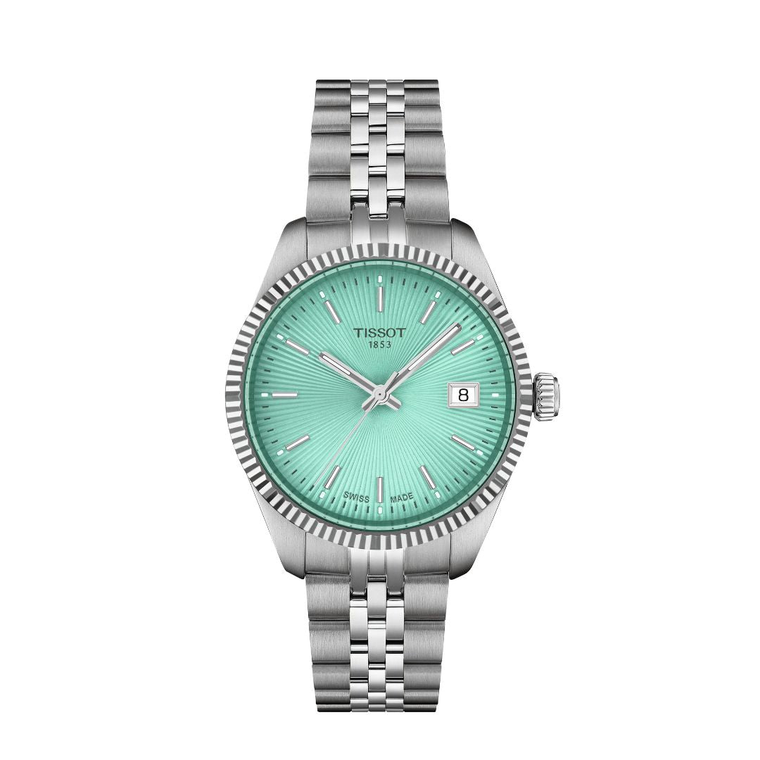 Tissot Ballade 34 Mm Quadrante Verde Chiaro