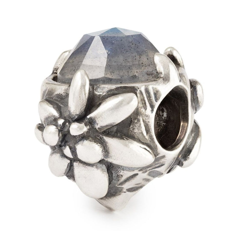 Trollbeads Edelweiss Elemento In Pietra Naturale E Argento