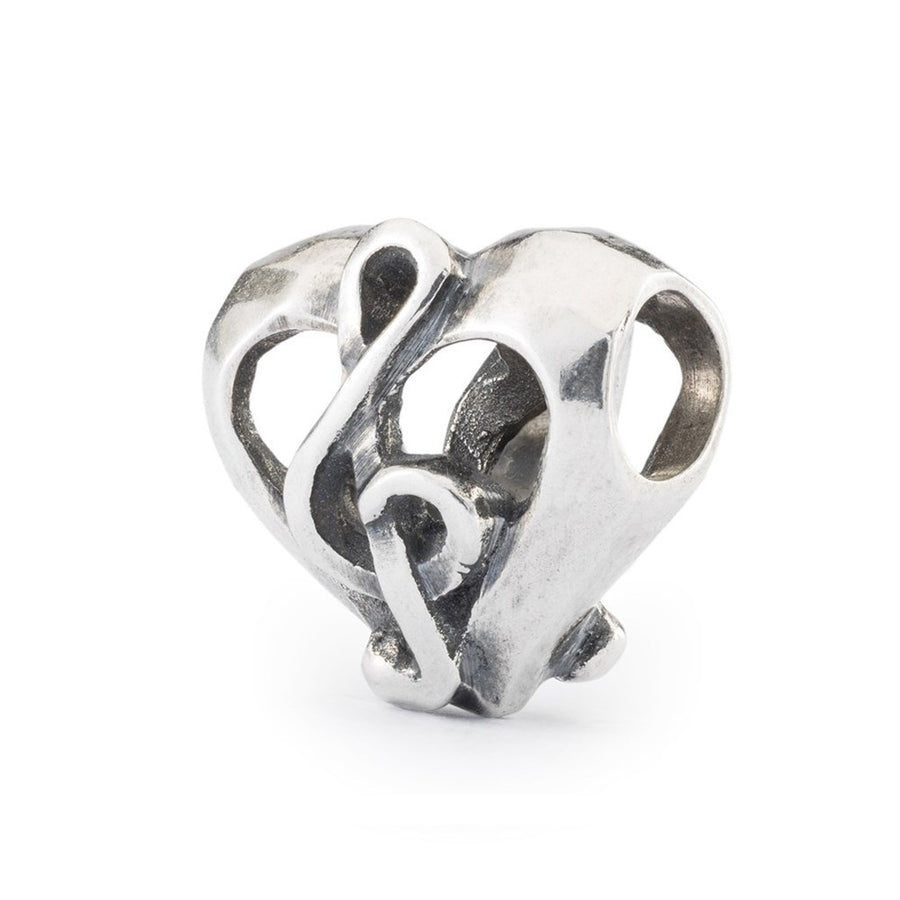 Trollbeads Elemento in Argento Canzone D'Amore