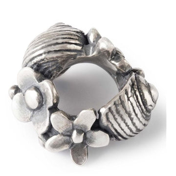 Trollbeads Chiocciole Tra I Fiori Elemento In Argento