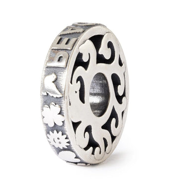 Trollbeads La Pace Nel Nostro Tempo Elemento In Argento