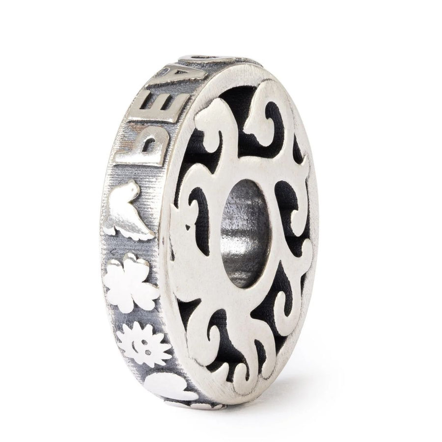 Trollbeads La Pace Nel Nostro Tempo Elemento In Argento