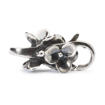 Trollbeads "Chiusura Campo Di Fiori" Elemento In Argento
