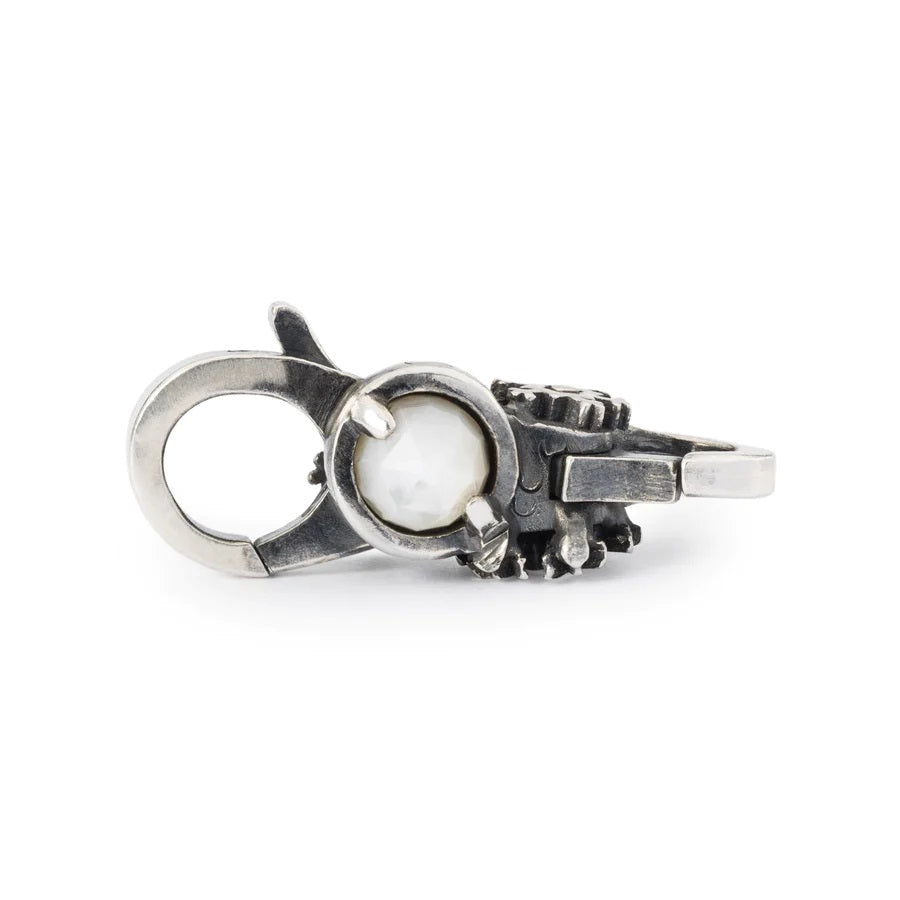 Trollbeads Chiusura Perla Delle Nevi Elemento In Argento