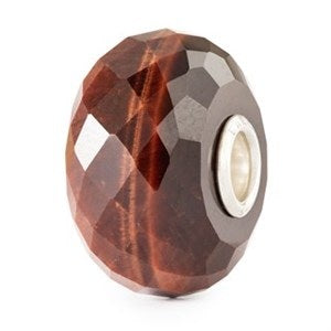 Trollbeads Occhio Di Tigre Rosso Elemento Pietra Naturale