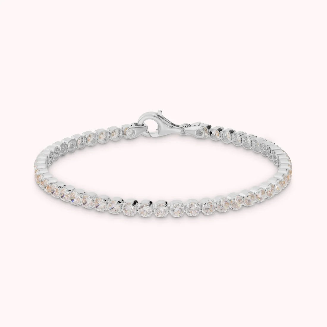 Bronzallure Bracciale Tennis Con Cubic Zirconia Tonde