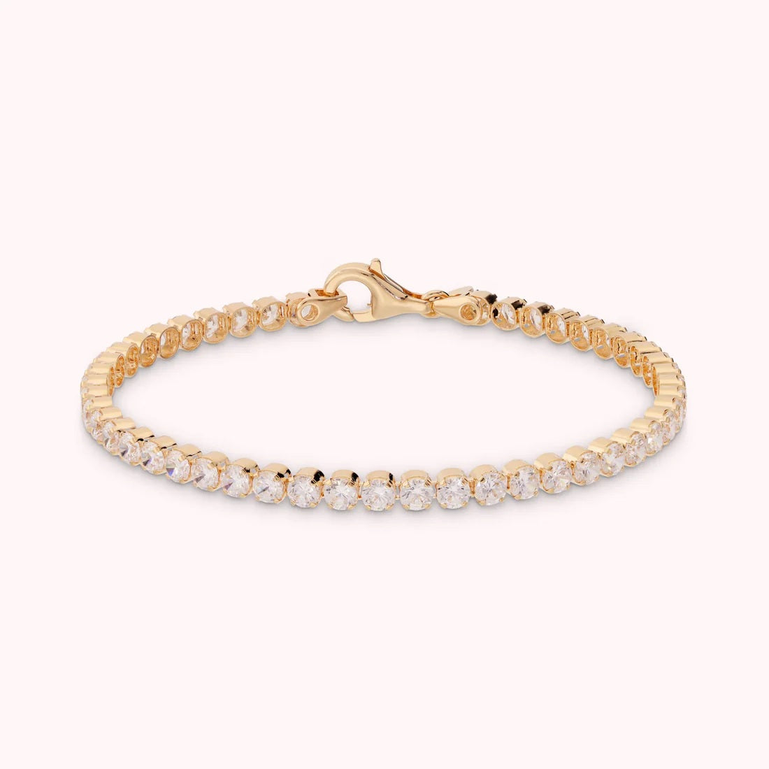 Bronzallure Bracciale Tennis Con Cubic Zirconia Tonde