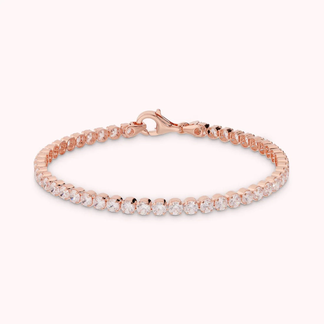Bronzallure Bracciale Tennis Con Cubic Zirconia Tonde