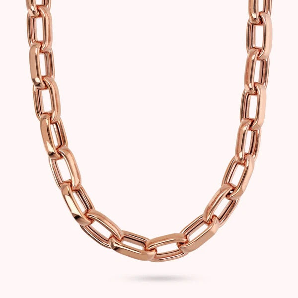Bronzallure Collana Girocollo Maxi Catena Forzatina