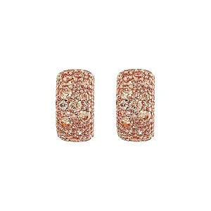 Bronzallure Orecchini A Cerchio In Pavé Di Cubic Zirconia