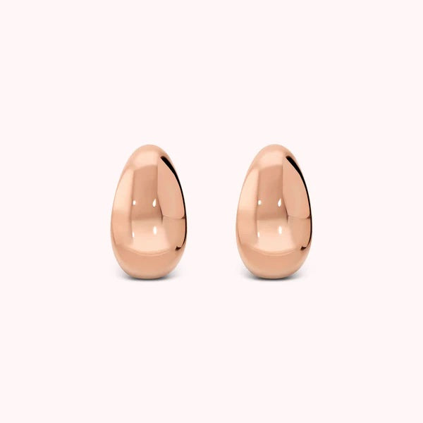 Bronzallure Orecchini A Cerchio Goccia Lucidi