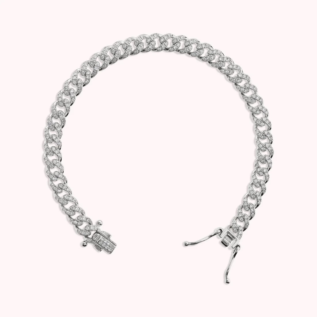 Bronzallure Bracciale Grumetta In Cubic Zirconia