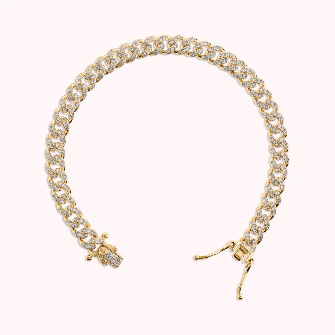 Bronzallure Bracciale Grumetta In Cubic Zirconia