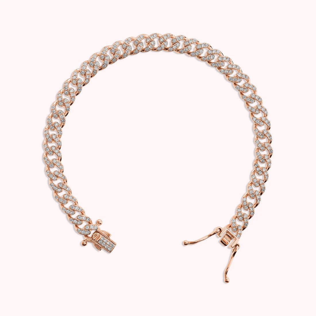 Bronzallure Bracciale Grumetta In Cubic Zirconia