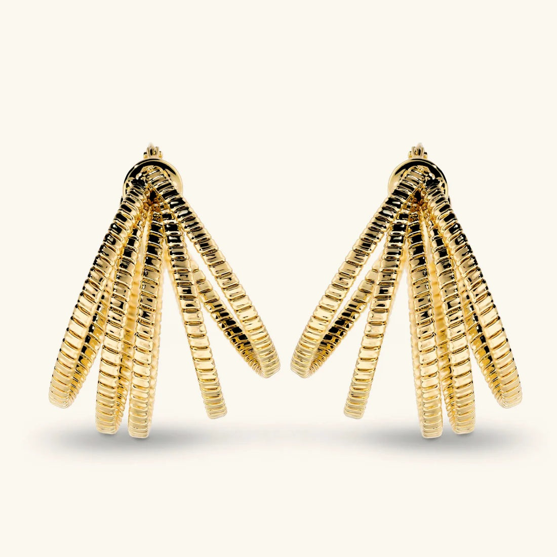 Etrusca Orecchini A Cerchio Multifilo Tubogas