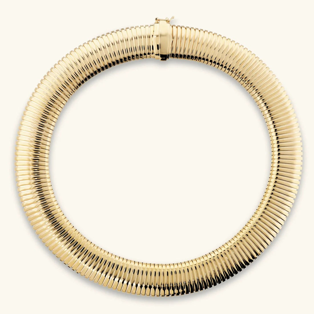 Etrusca Collana Maxi Maglia Tubogas