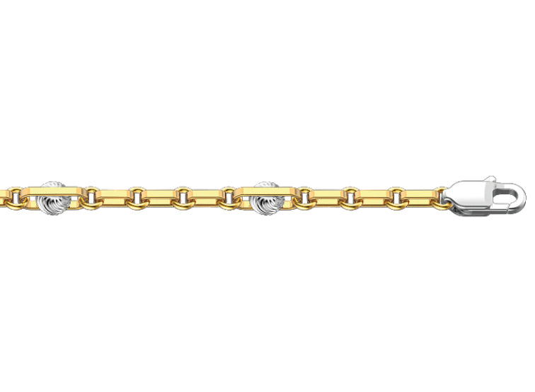 Zancan Bracciale In Oro Bicolore 18 KT
