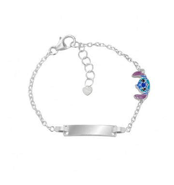 Disney Bracciale Stitch Bambina  In Argento 925/1000