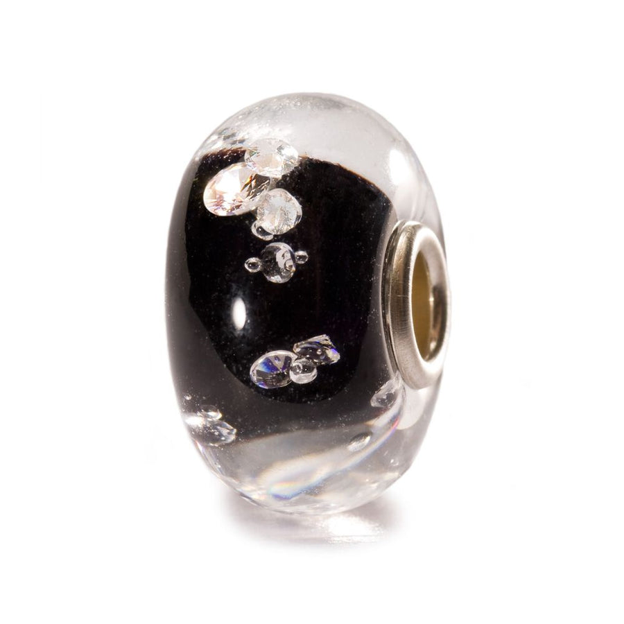 Trollbeads Beads Diamante Nero Elemento In Vetro