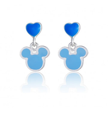 Disney Orecchini Mini Mickey Mouse In Argento 925/1000