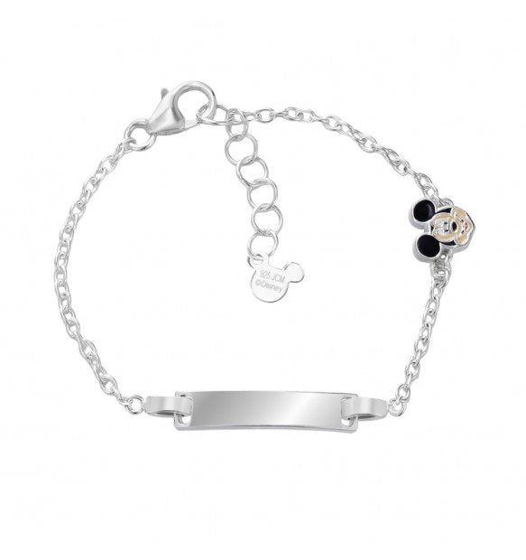 Disney Bracciale Mickey Mouse In Argento 925/1000