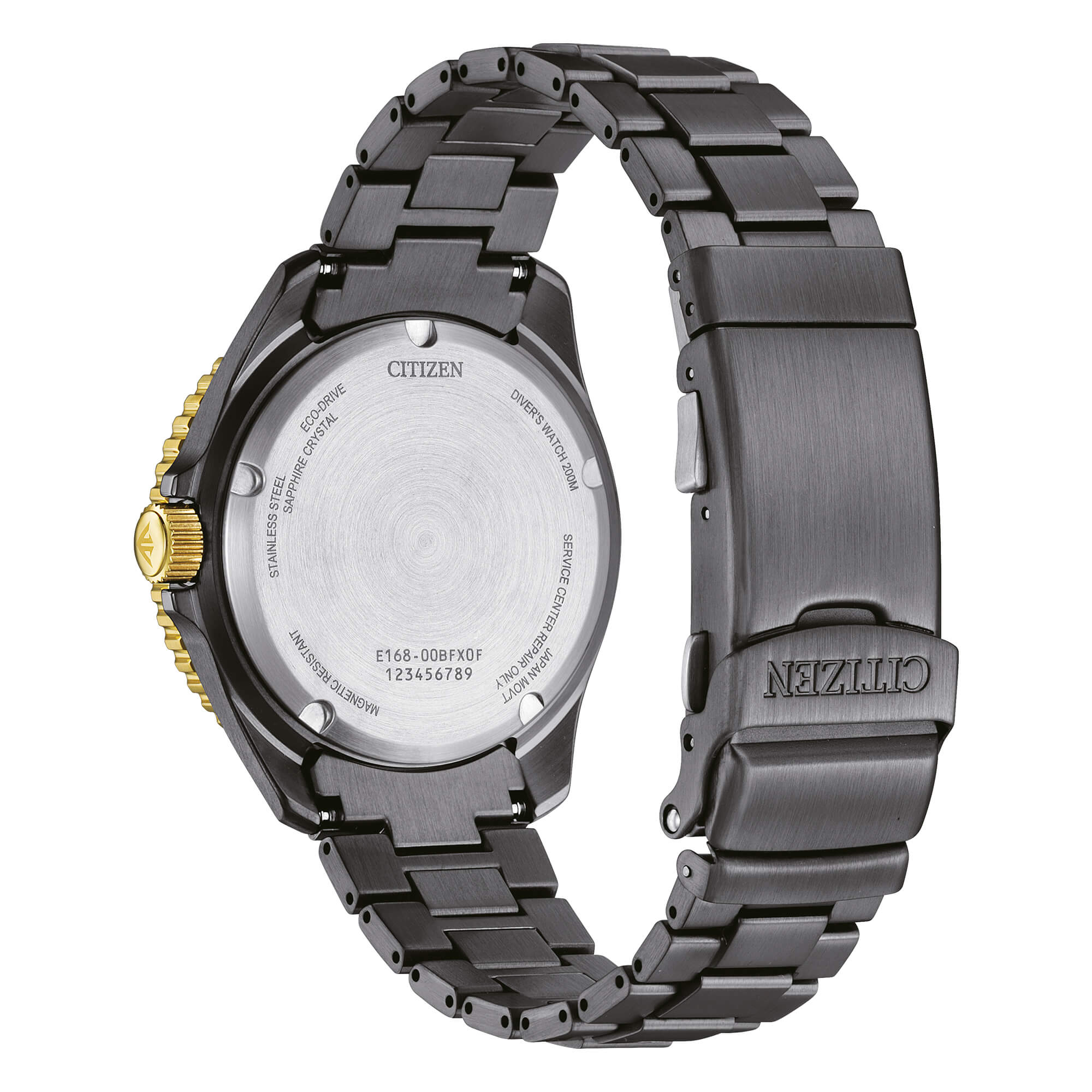 Citizen Promaster Diver's Eco Drive 200 Mt Light In Black Limited Edition