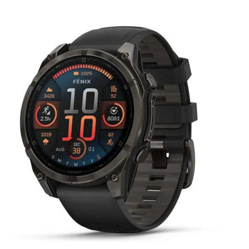 Garmin Fenix 8 - 47 Mm, Amoled, Sapphire, Titanio, Carbon Gray