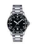 Tissot Seastar 1000 in acciaio Mm 40 Quadrante Nero