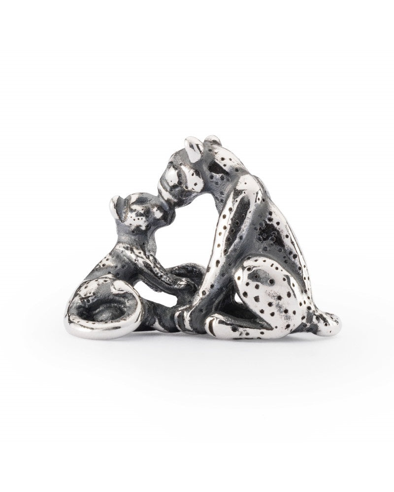 Trollbeads Mamma Leopardo Elemento In Argento Edizione Limitata