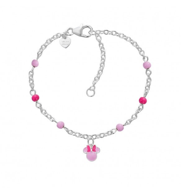 Disney Bracciale Minnie Mouse In Argento 925/1000