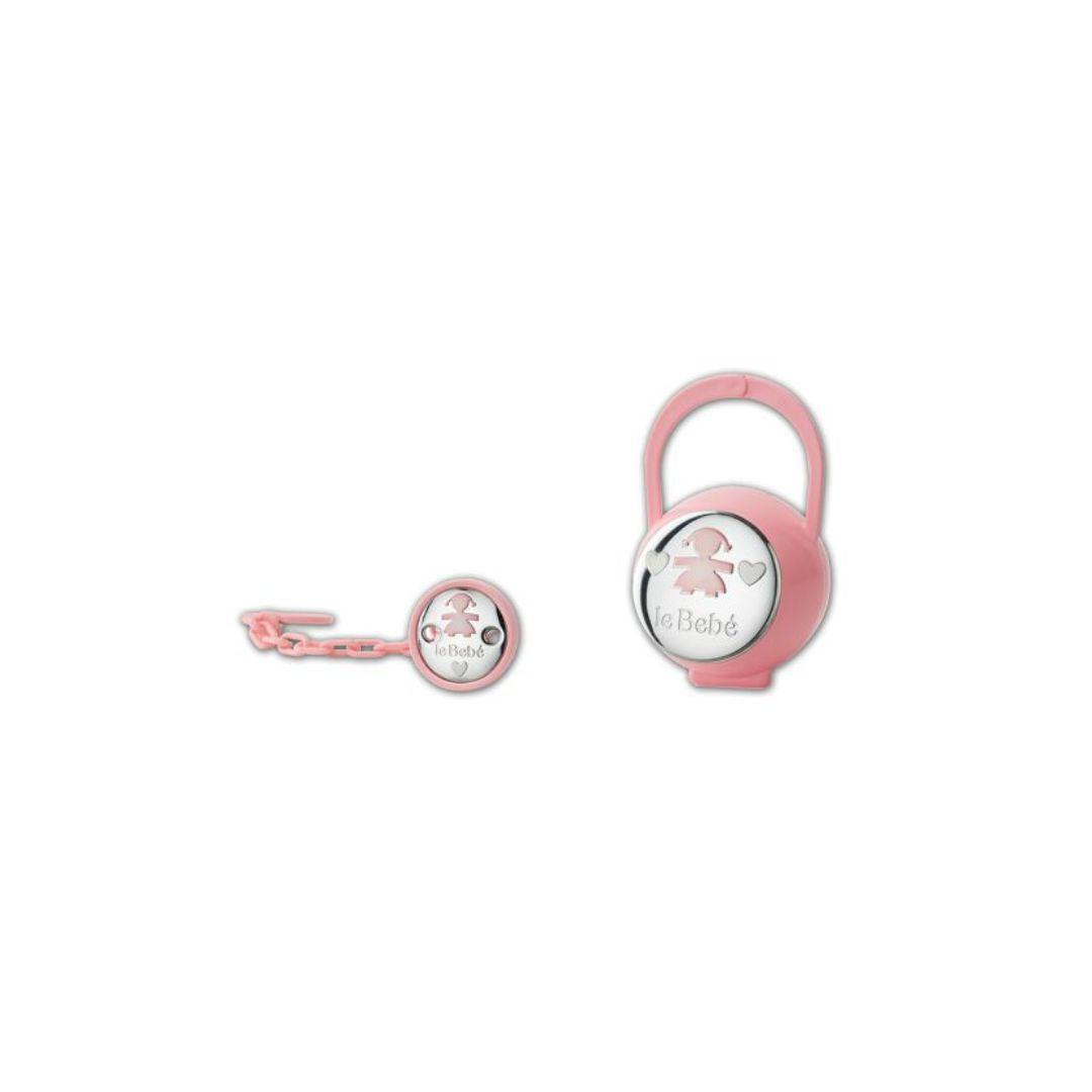 Le Bebe Kit Porta-Ciuccio Sagoma Bimba