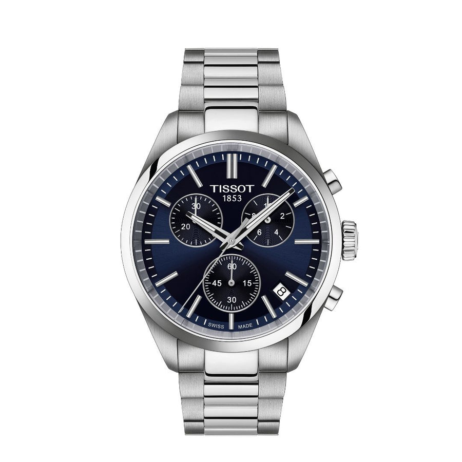 Tissot PR 100 Chronograph Quadrante Blu