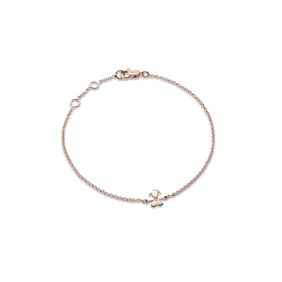 Le Bebe Bracciale Femminuccia In Oro Rosa