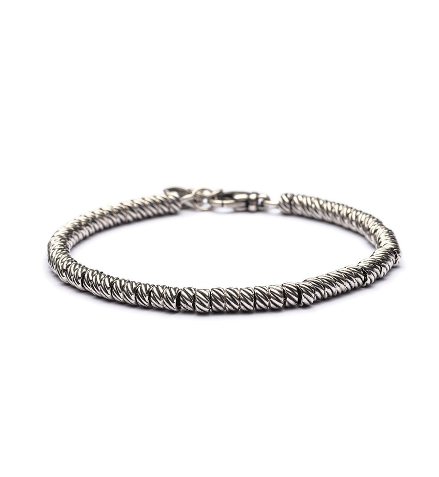 Antracite Bracciale In Argento