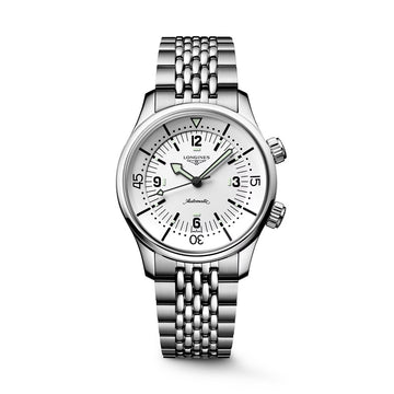 Longines Legend Diver 39 mm Quadrante  Bianco
