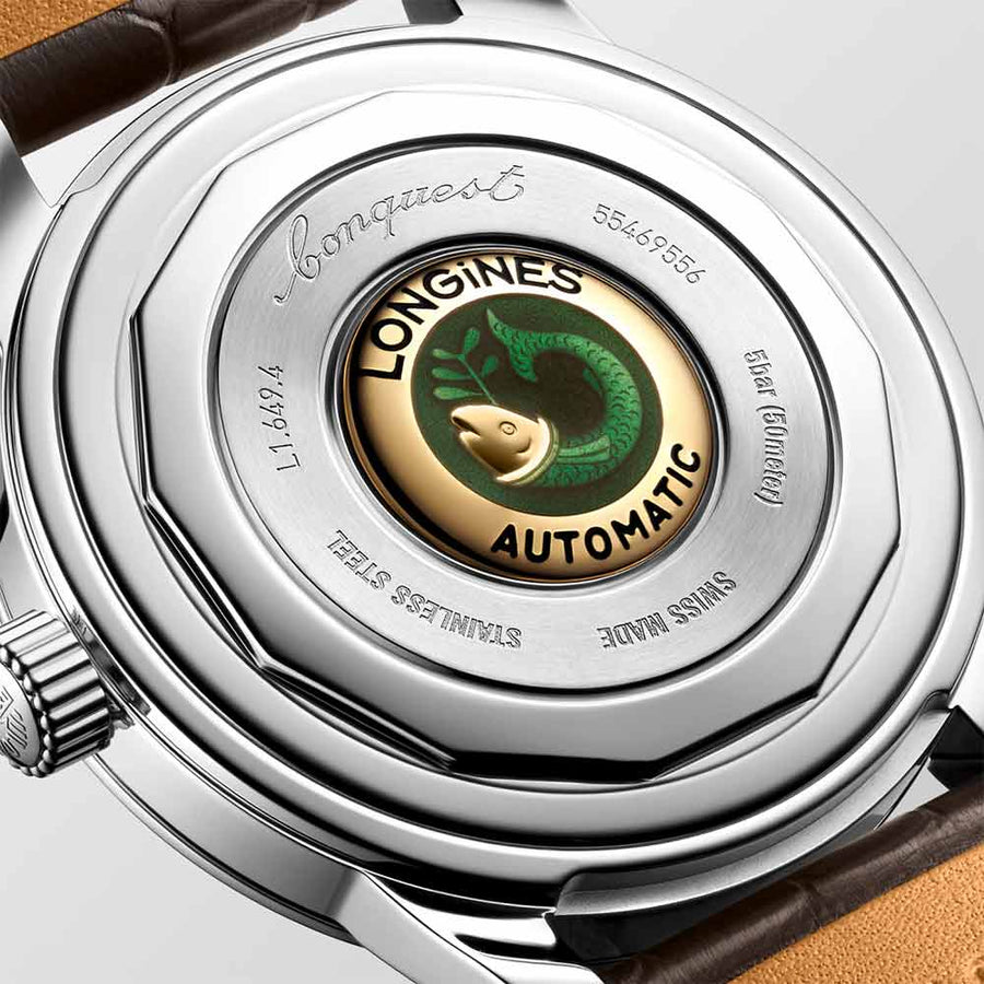 Longines Conquest Heritage Brown 38 Mm