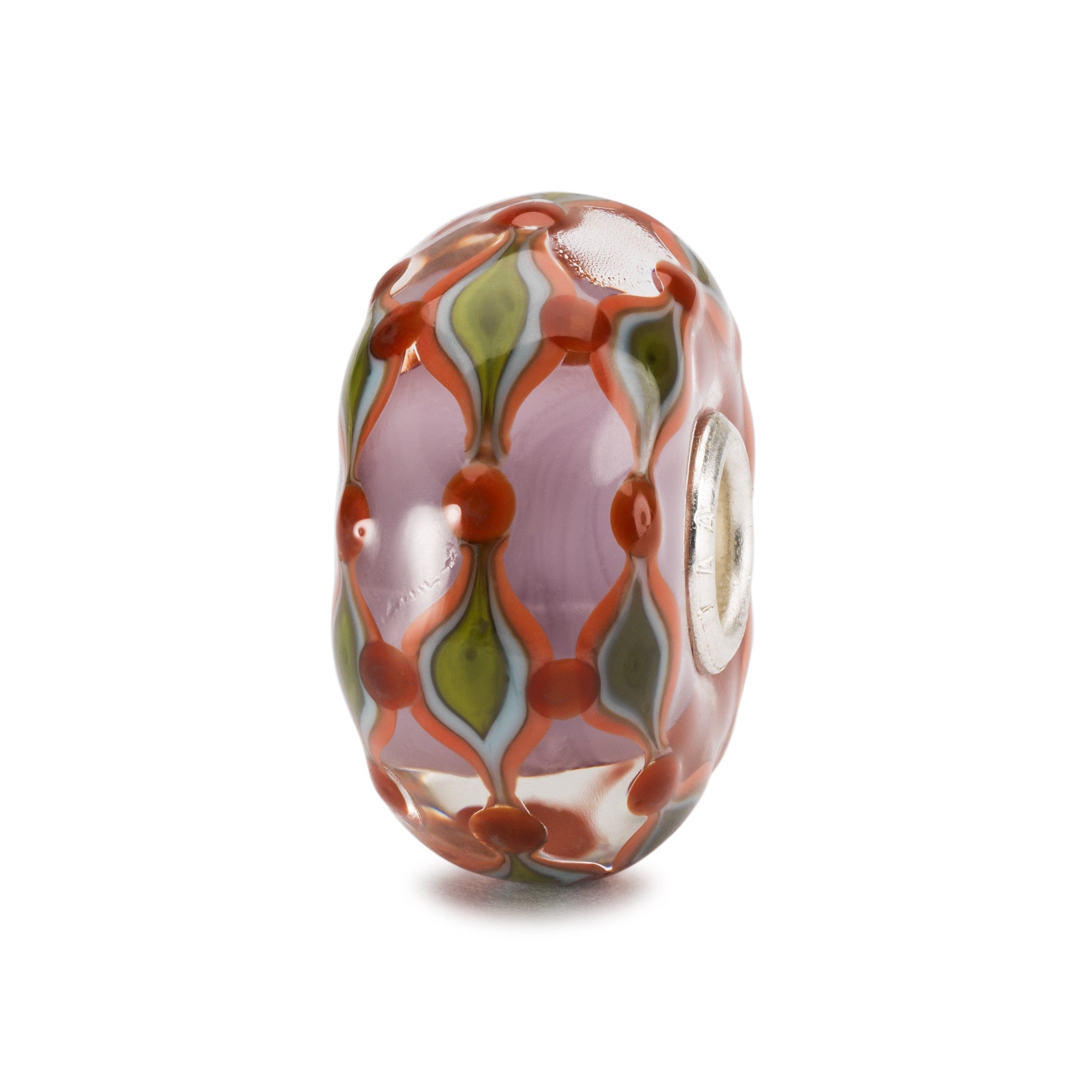 Trollbeads "Fruscio Di Foglie" Elemento In Vetro